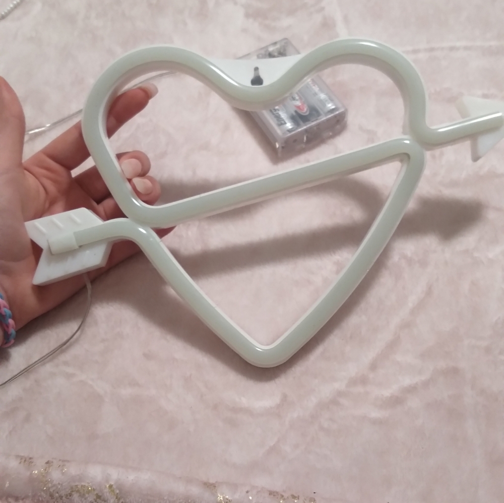 Heart shaped light